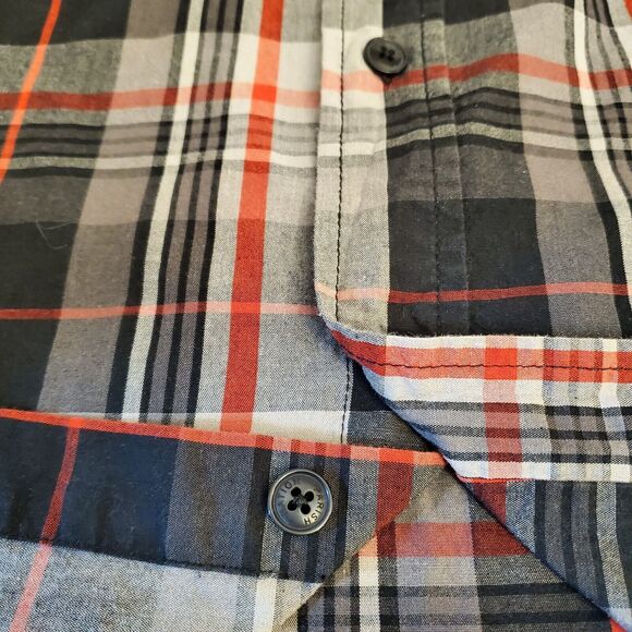 Parish Nation Scully Snap Up Western Plaid 2XL Shirt Canvas, Roll-Tab‎ Sleeves - Picture 15 of 16